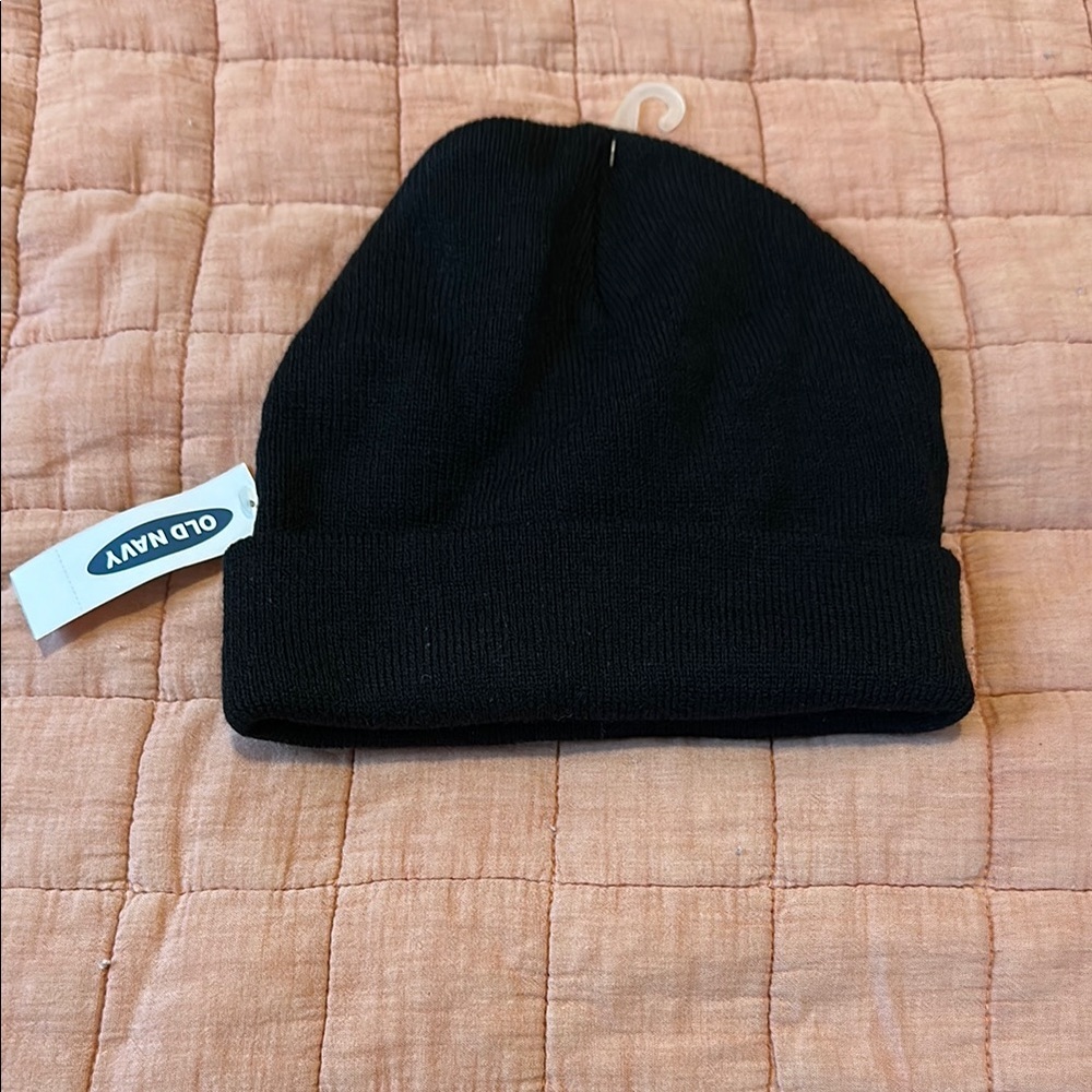 Old Navy Kids Black Beanie
